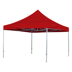 Stand Up Quick-up telt Komplet 4x4m Premium - Rød