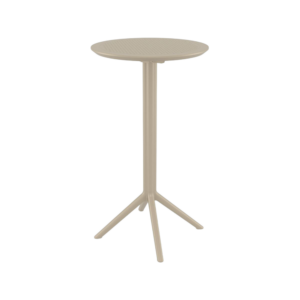 Sky barbord m/vip Ø60cm - Taupe