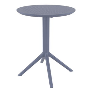 Sky bord m/vip Ø60cm - Mørkegrå