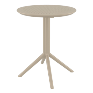 Sky bord m/vip Ø60cm - Taupe