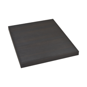 Dark Oak bordplade firkantet DuroLight - 70x70 cm