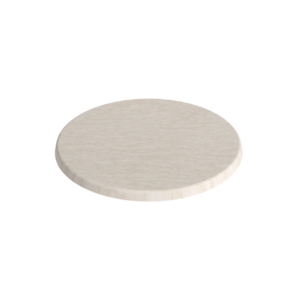 Marmorlook bordplade rund - ø70 cm