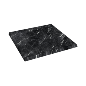 Teramo marmorlook bordplade firkantet - 60x60 cm