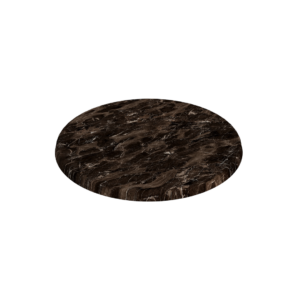 Karacabey marmorlook bordplad rund - ø60 cm