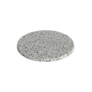 Terrazzolook bordplade rund - ø60 cm