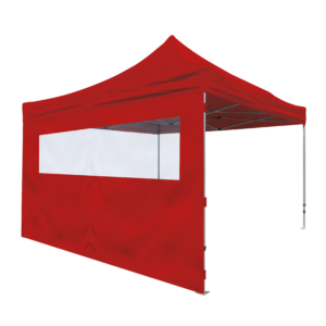 StandUp side m/vindu 3m - Rød