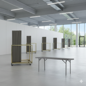 21 Zown XL180 klappbord inkl. bordvogn