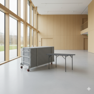 24 Zown XL120 klappbord inkl. bordvogn