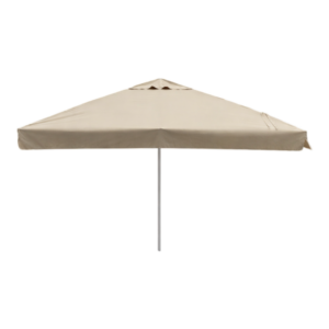 AD Parasol 3x3m m/frise - Beige