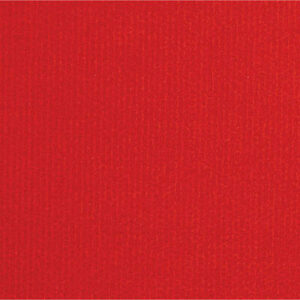 Messetæppe rip/latex rød løber 1,33x60 m