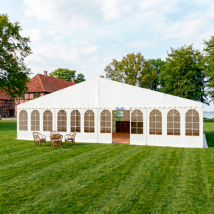 Partytelt Komplett 12 x 9 mtr. HVIT