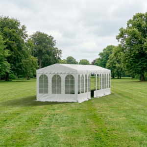 Partytelt Komplett 3 x 12 mtr. HVIT