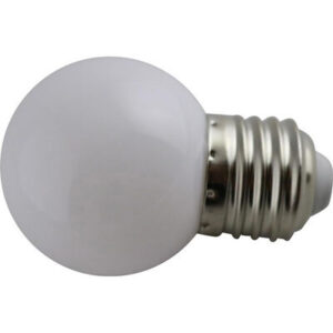 LED 1W Kronepære - Hvit