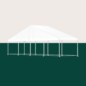 Startfag 12x3m 2,2m 4-spors - Hvit