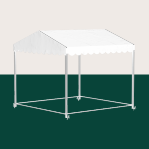 Startfag 3x3m - Hvit