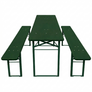 Brau Bord/benkesett 220x50 cm - Grønn