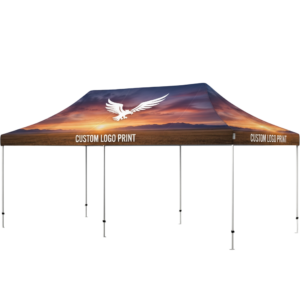 Stand Up Foldetelt Komplet 4x8m Premium Plus - Fullprint