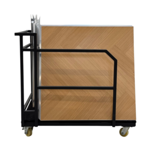 25m2 Dansegulv inkl. aluprofiler og vogn