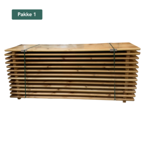 Standard bord-/bordsbenkesett 220x67 cm 2. sortering - Pakke 1