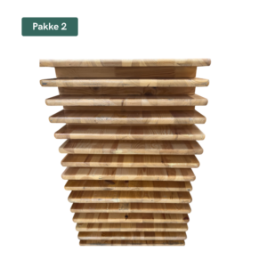 Standard bord-/benkesett 220x67 cm 2. sortering - Pakke 2