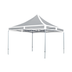 StandUp Tagdug 4x4m Panorama - Hvid