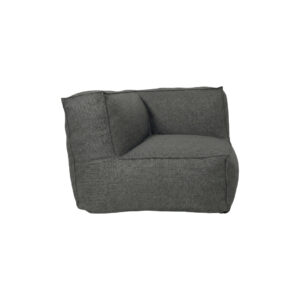 Cozy Louge Sofa hjørnemodul - Mørk grå