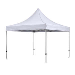StandUp Tagdug 4x4m Pagode ink. Center Pole - Hvid
